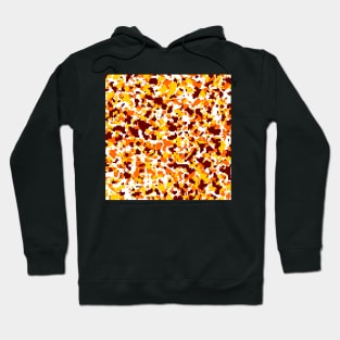 Yellow orange & white coffee camouflage Hoodie